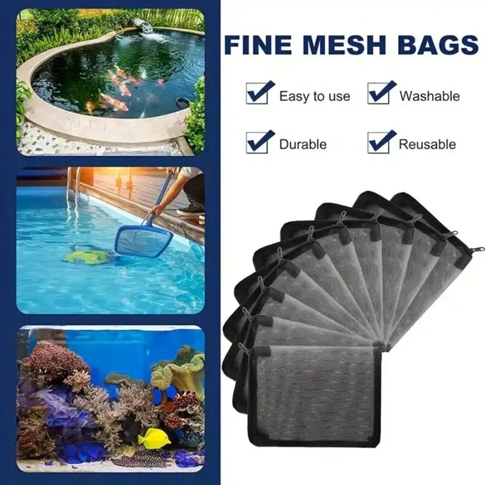 Aquarium Fish Keeping - 10pcs Media Durable Breathable Keep Materials