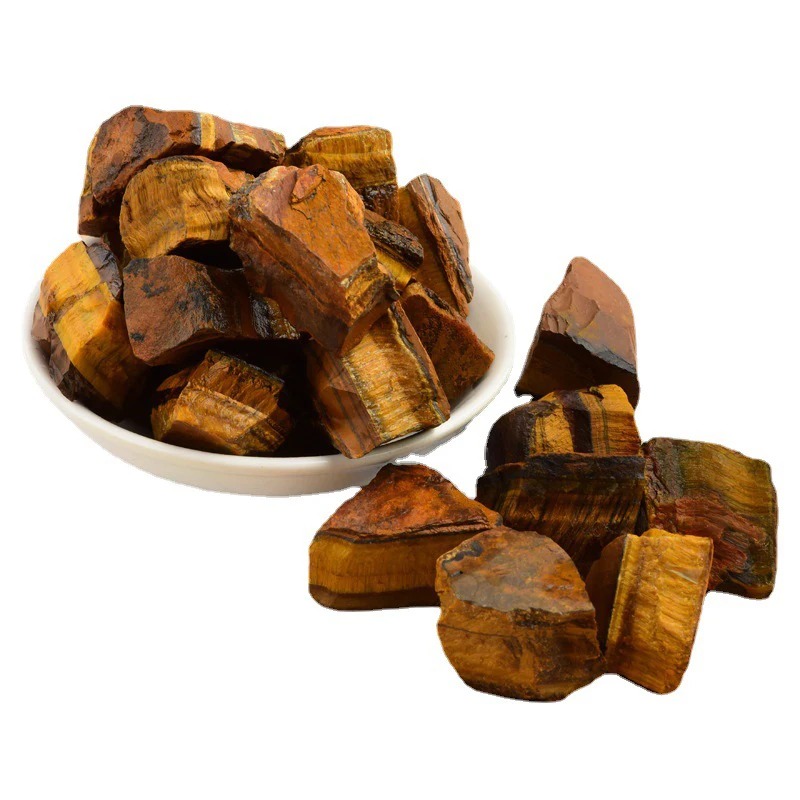 Natural Tiger Eye Raw Stone Ro - Fish Tank Gravel 评论和价格