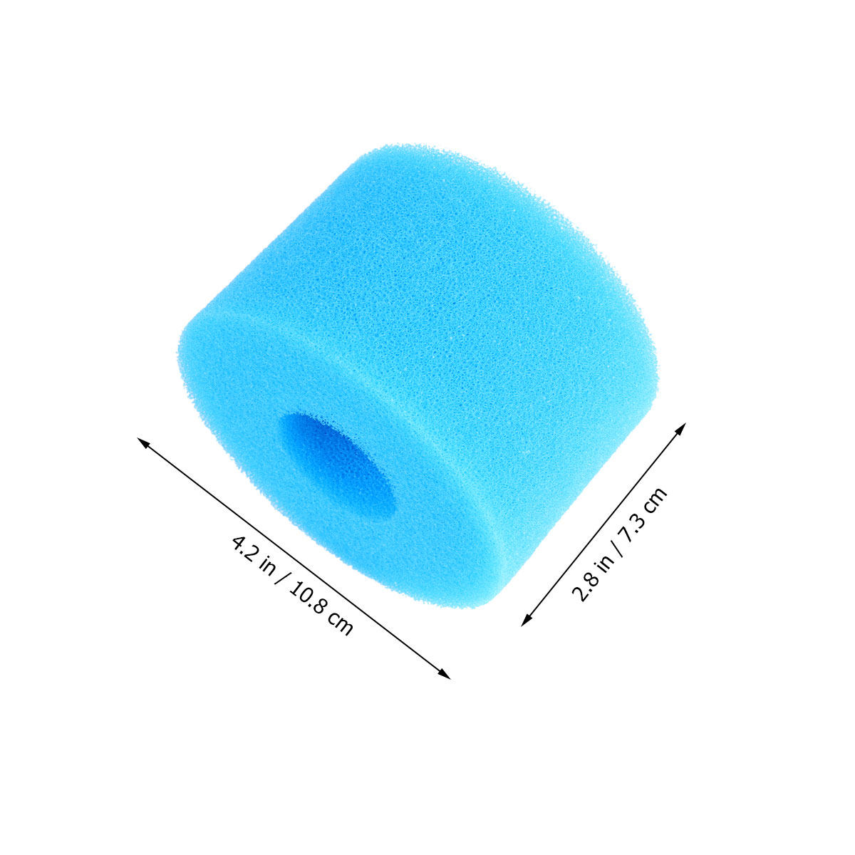 4Pcs Premium Sponge Filter Cyl - Fish Tank Filter 评论和价格