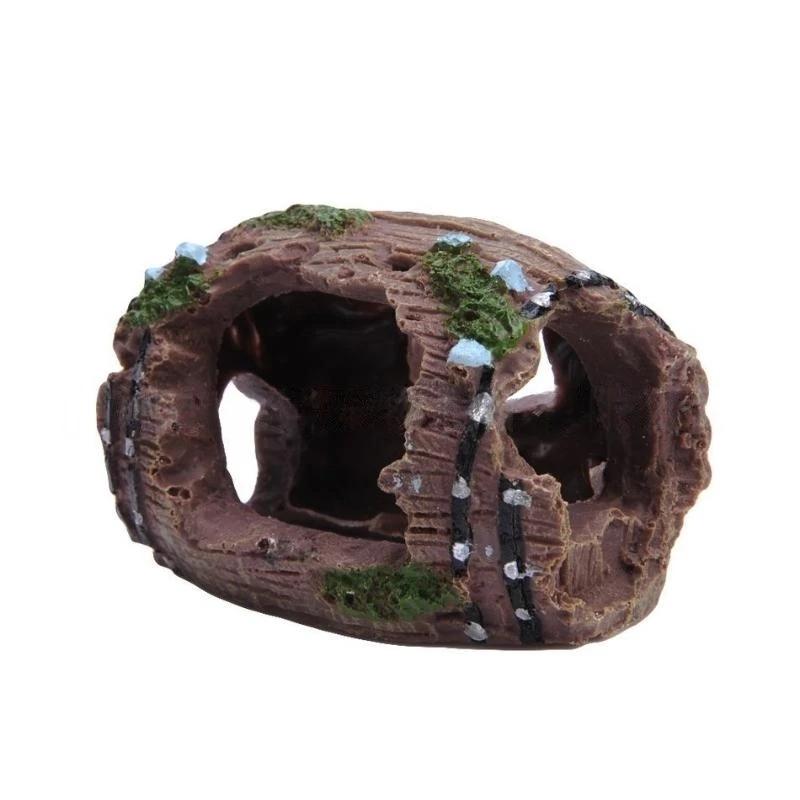 1Pcs Artificial Cave Landscapi - Aquarium Decor 评论和价格