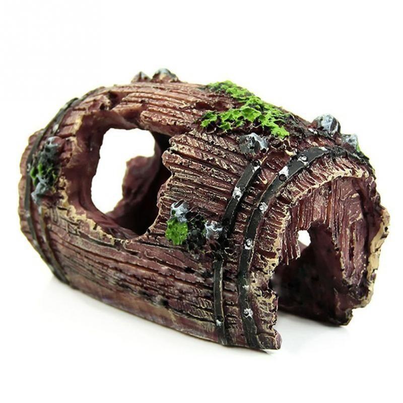 1Pcs Artificial Cave Landscapi - Aquarium Decor 评论和价格