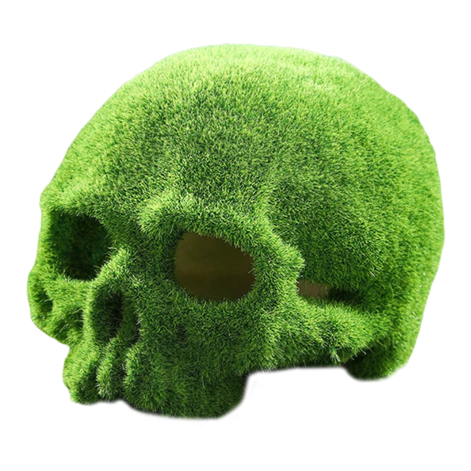 Mossy Skull Aquarium Decor Sku - Betta Fish Tank 评论和价格