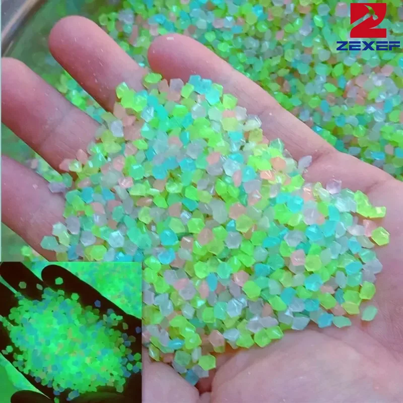 1000pcs 3-5mm Luminous Sand Gl - Fish Tank Gravel 评论和价格