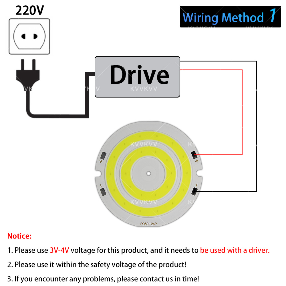 3V 4V Round COB LED Lamp Parts - Aquarium Light 评论和价格